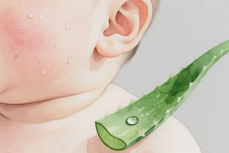 嬰幼兒脖子出現(xiàn)濕疹能靠自己自愈嗎(圖1)