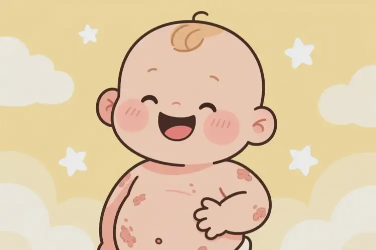 幼兒肚子偶爾起濕疹能靠自己自愈嗎(圖3)