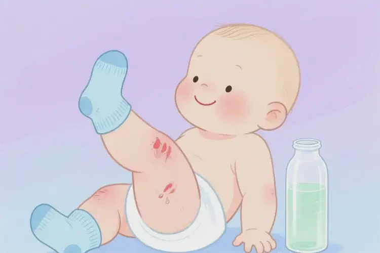 嬰幼兒手臂容易長(zhǎng)濕疹不管它會(huì)自己痊愈嗎(圖2)