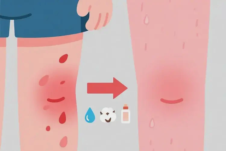 少兒大腿上經(jīng)常長濕疹能靠自己自愈嗎(圖2)