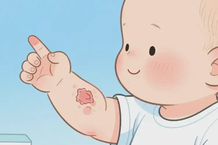 嬰幼兒身上偶爾長濕疹不管它會自己痊愈嗎(圖3)