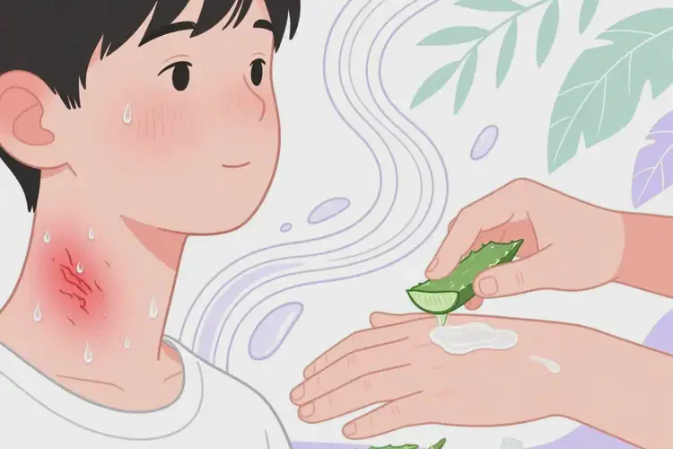 青少年脖子經(jīng)常起濕疹能徹底自愈嗎(圖1)