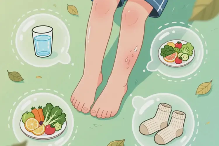 青少年小腿長(zhǎng)濕疹不管它會(huì)自己痊愈嗎(圖2)