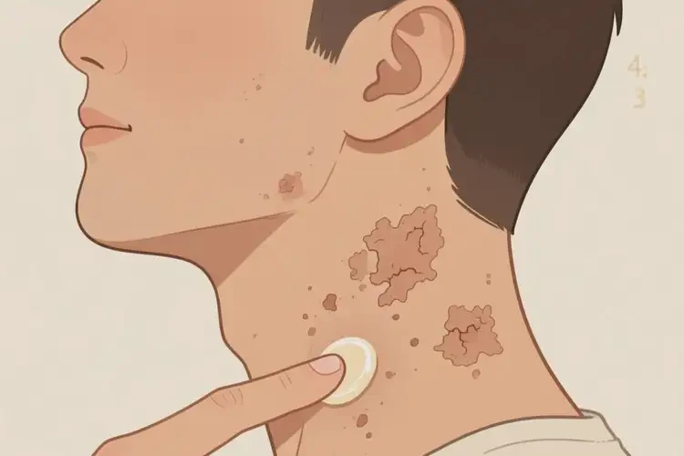 男人脖子偶爾起濕疹能不能徹底自愈(圖2)