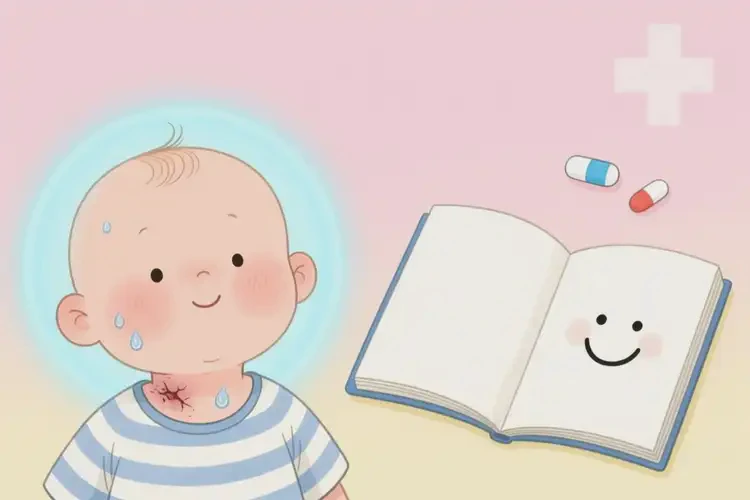 少兒脖子偶爾起濕疹能徹底自愈嗎(圖2)