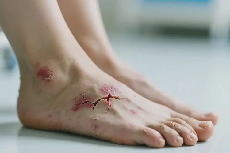 女人腳上有濕疹能不能徹底自愈(圖2)