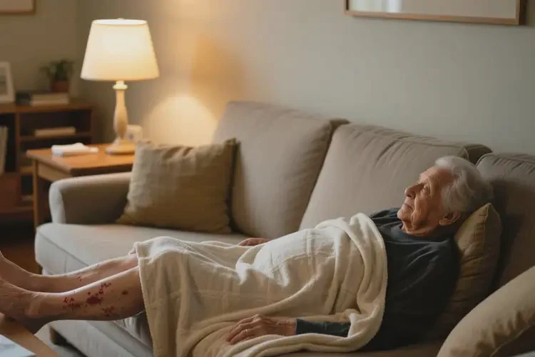 老年人全身偶爾起濕疹不管它會(huì)自己好嗎(圖1)