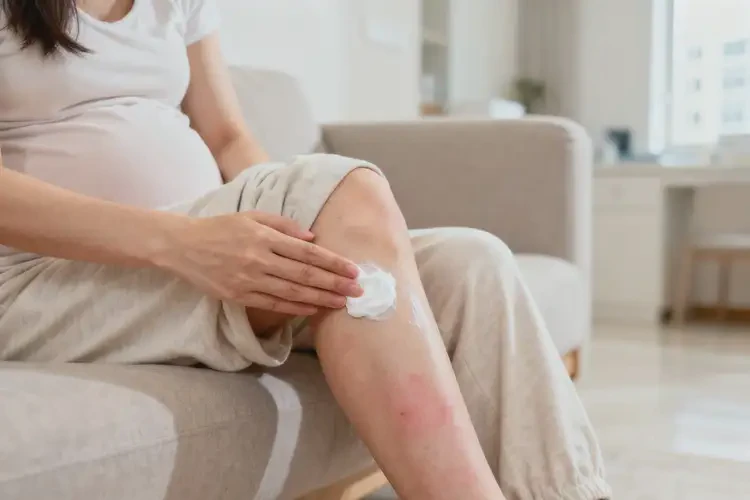 哺乳期媽媽小腿上長(zhǎng)濕疹能徹底自愈嗎(圖2)