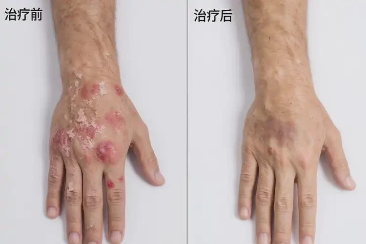 男生手上起濕疹不管它會自己好嗎(圖1)