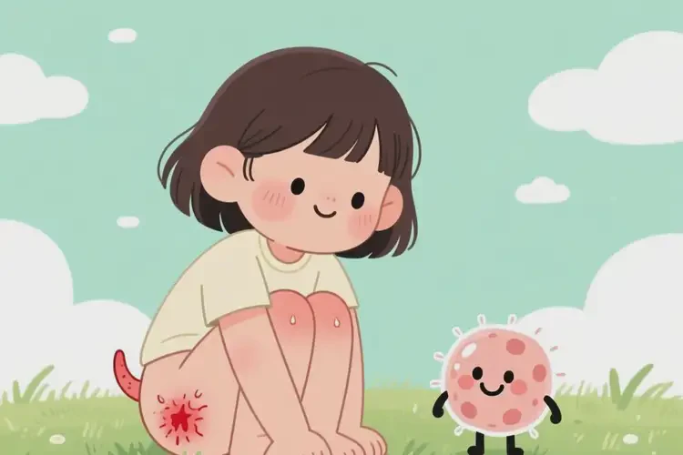 小学生肛周容易长湿疹不管它会自己痊愈吗(图3)