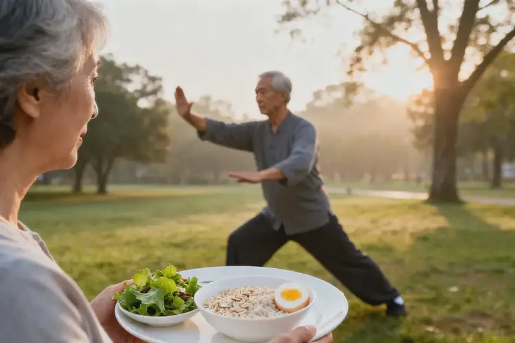 中老年人早餐血糖6(图1)