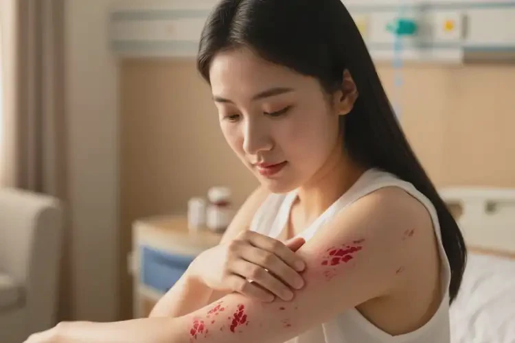 女人身上偶爾起濕疹能不能徹底自愈(圖2)