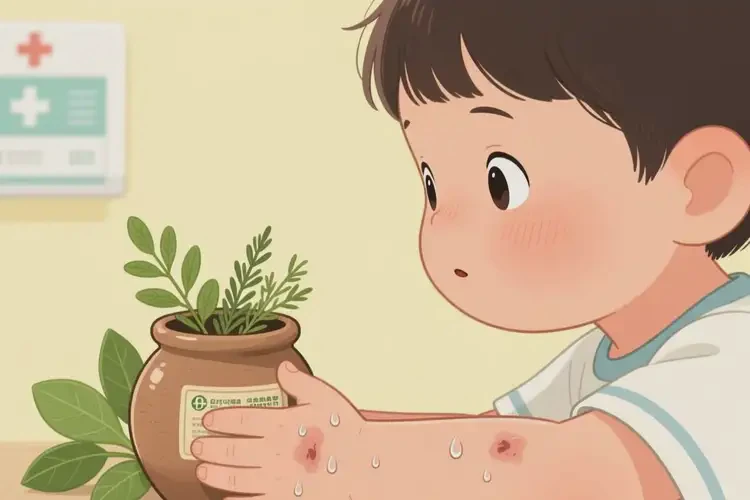 兒童手上長濕疹能徹底自愈嗎(圖1)