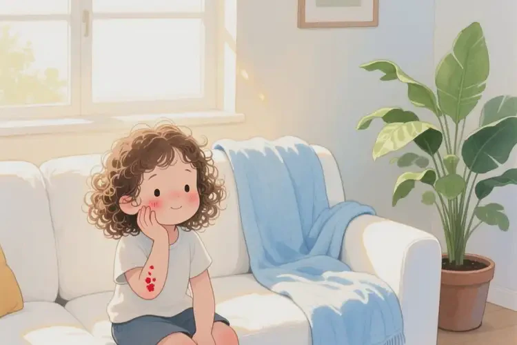 少兒臉上出現(xiàn)濕疹能徹底自愈嗎(圖4)