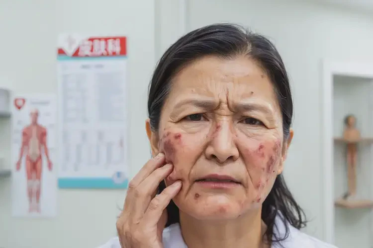 女人面部有濕疹能徹底自愈嗎(圖4)