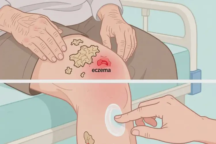 老人大腿容易起濕疹能夠徹底治愈嗎(圖2)