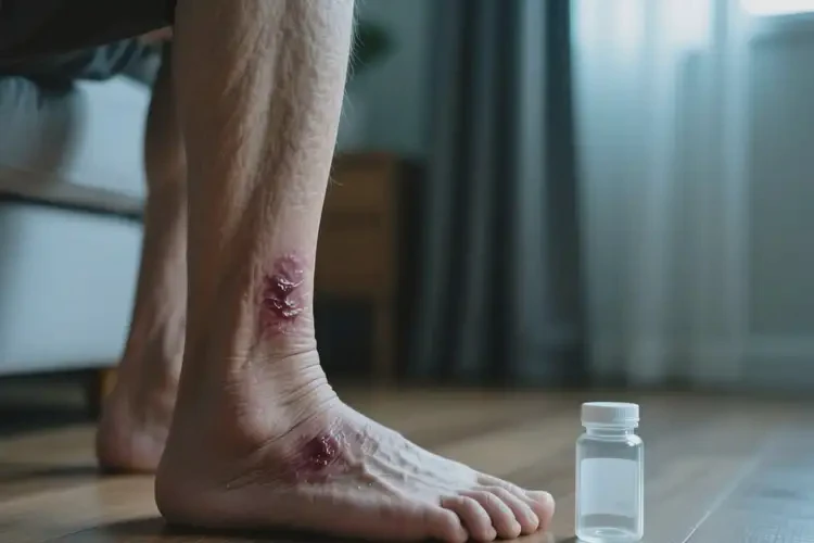 老年人小腿上有濕疹可以徹底自愈嗎(圖3)