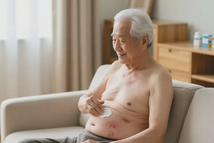 老年人肚子上出濕疹可不可以徹底自愈(圖4)