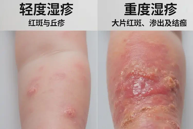 寶寶全身起濕疹能徹底自愈嗎(圖3)