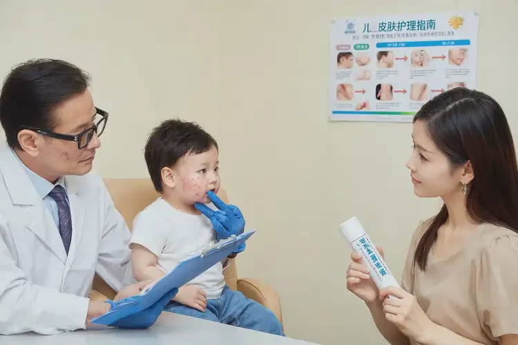 幼兒面部容易起濕疹能夠徹底治愈嗎(圖3)