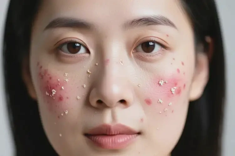 女性臉上長(zhǎng)濕疹可以徹底自愈嗎(圖2)