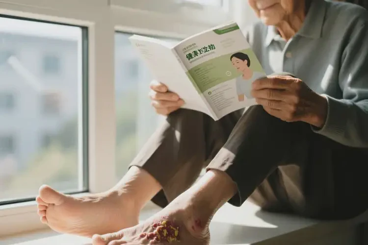 老人腳上容易長濕疹不管它會(huì)自己自愈嗎(圖2)