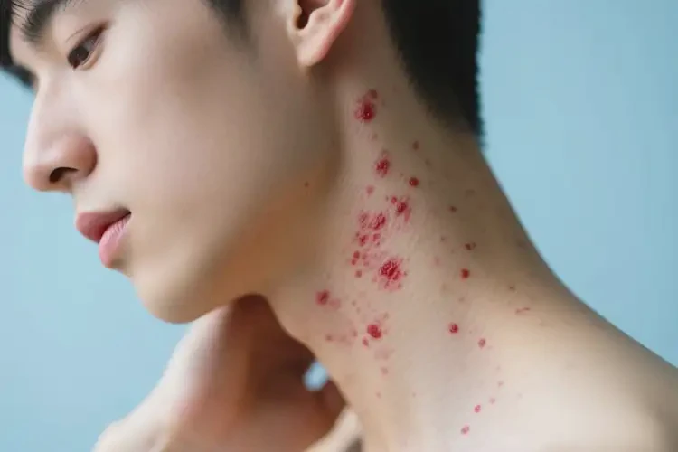 青年人脖子上有濕疹可不可以徹底自愈(圖3)