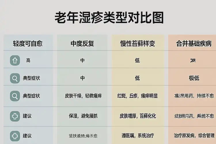 老年人身上出濕疹不管它會(huì)自己痊愈嗎(圖2)