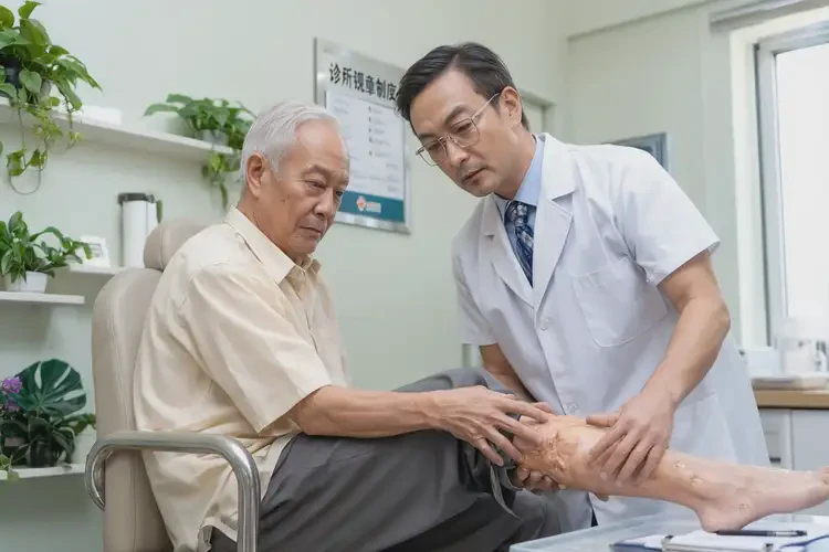 老人小腿出濕疹不管它會自己好嗎(圖3)