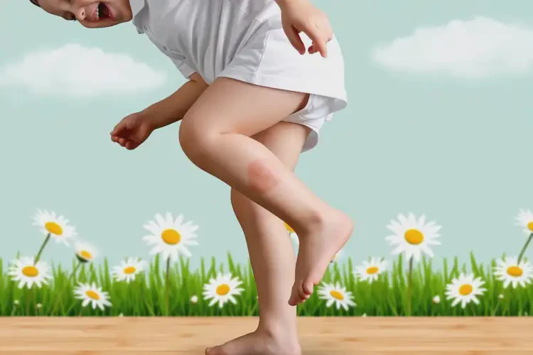 孩子小腿上出現(xiàn)濕疹不管它會自己痊愈嗎(圖2)