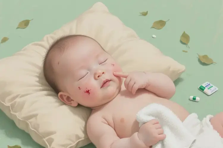 小兒臉上出現(xiàn)濕疹不管它會自己好嗎(圖3)