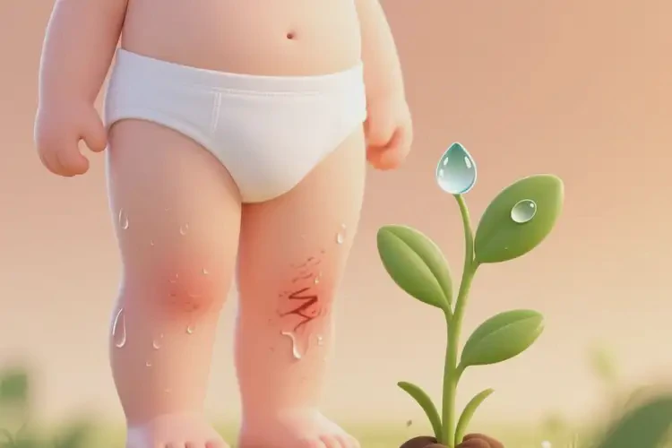 少儿大腿容易起湿疹能彻底自愈吗(图2)