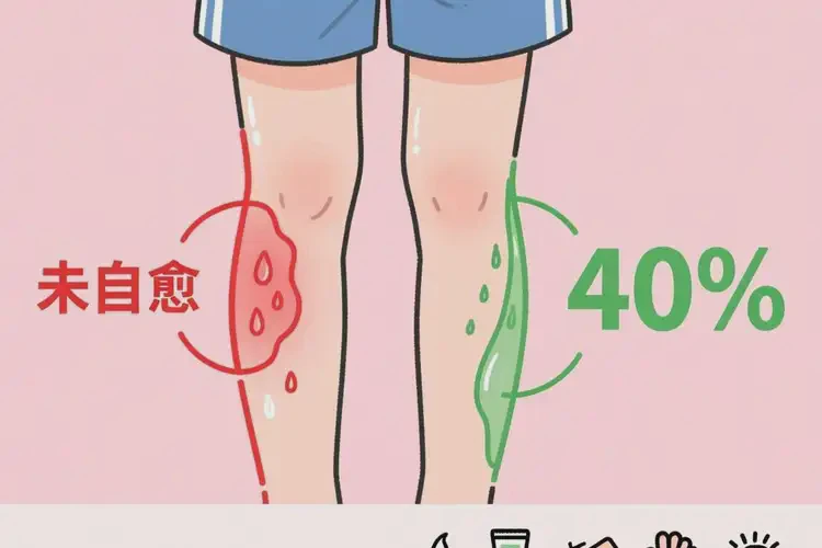 青少年大腿出濕疹不管它會自己自愈嗎(圖3)