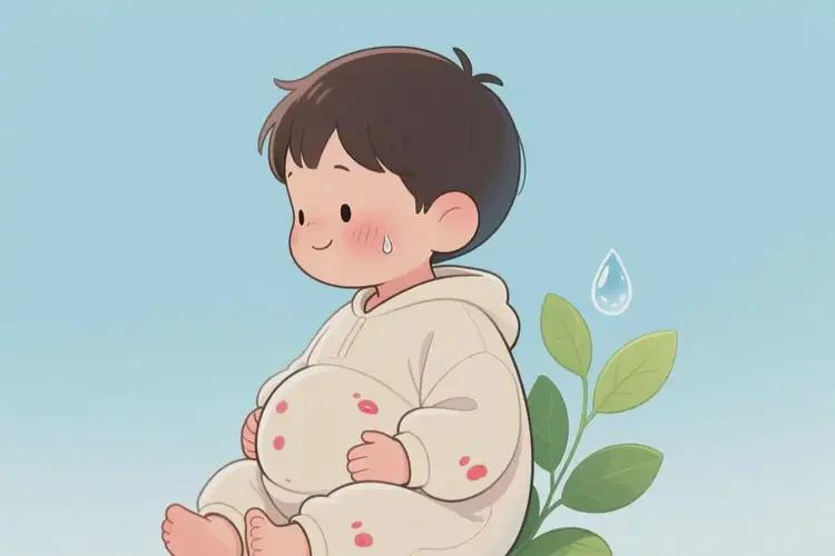 少兒肚子起濕疹能徹底自愈嗎(圖4)