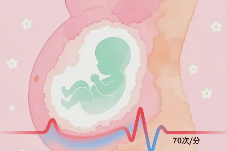 懷孕二個(gè)月胎心率70左右怎么回事(圖1)