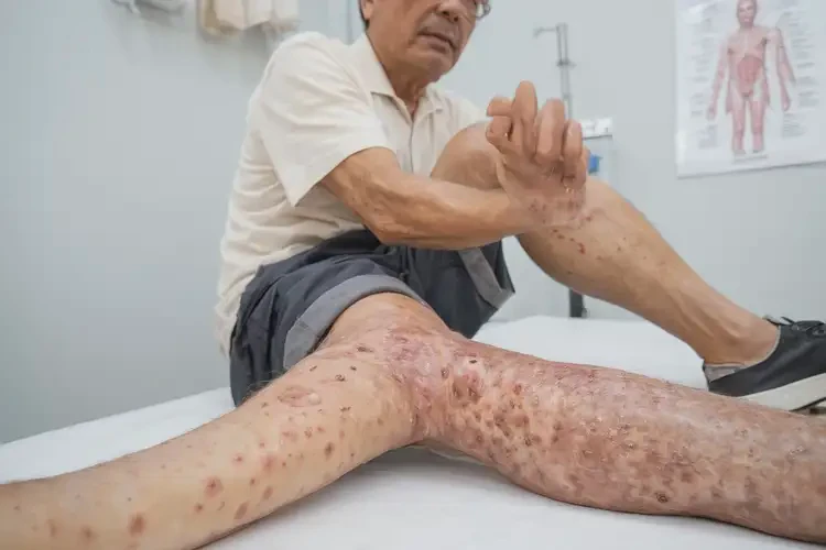 男人大腿容易长湿疹不管它会自己痊愈吗(图4)