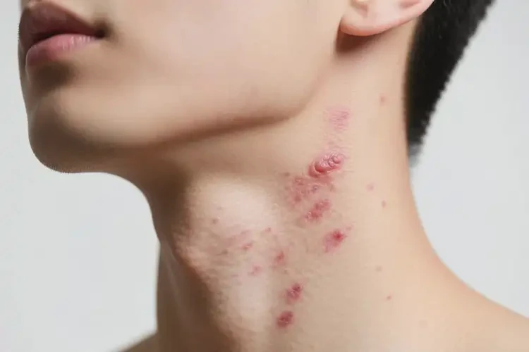 青年人脖子偶爾起濕疹不管它會自己好嗎(圖4)