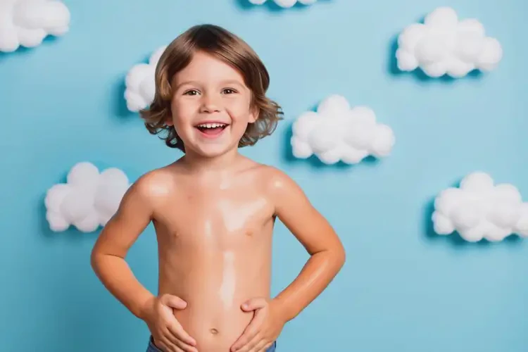 兒童肚子上經(jīng)常起濕疹可以徹底自愈嗎(圖1)