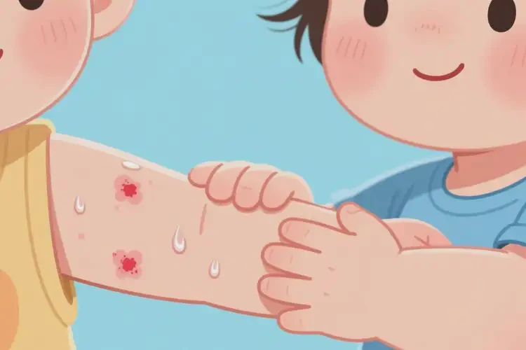 幼兒手臂上偶爾長濕疹不管它會自己痊愈嗎(圖3)