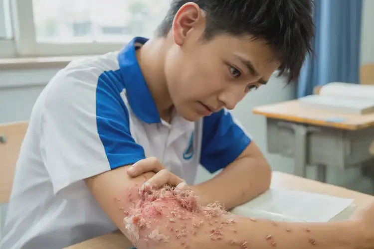 中學(xué)生身上出現(xiàn)濕疹可以徹底自愈嗎(圖4)