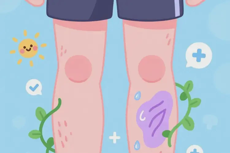 男生大腿上經(jīng)常長濕疹不管它會自己痊愈嗎(圖2)