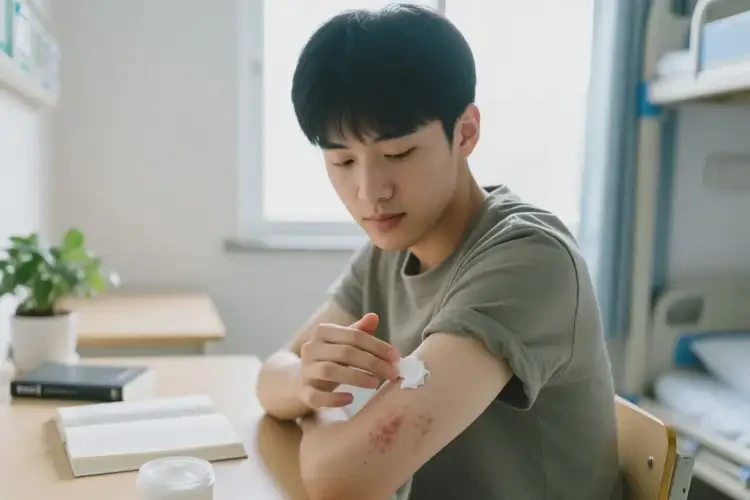 大學(xué)生身上容易長(zhǎng)濕疹能夠徹底治愈嗎(圖4)