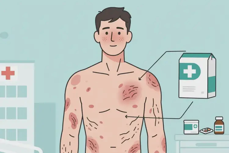 男性全身有濕疹能夠徹底治愈嗎(圖4)