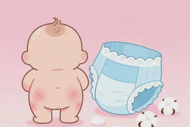 嬰幼兒屁股上容易長濕疹不管它會(huì)自己痊愈嗎(圖2)
