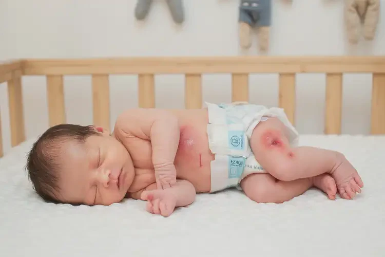 新生儿屁股偶尔起湿疹不管它会自己痊愈吗(图3)