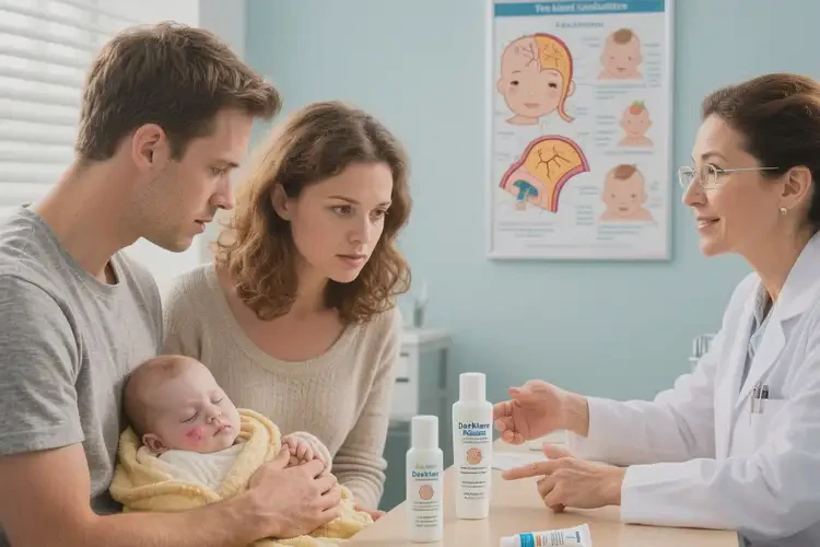 新生兒脖子經(jīng)常長濕疹可以徹底自愈嗎(圖1)