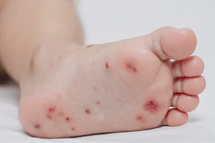 幼儿脚上出现湿疹不管它会自己痊愈吗(图4)