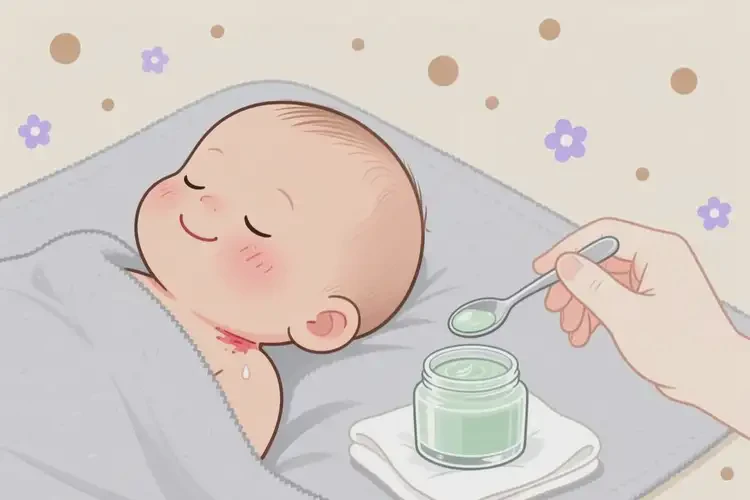 少兒脖子上出現(xiàn)濕疹不管它會自己好嗎(圖3)