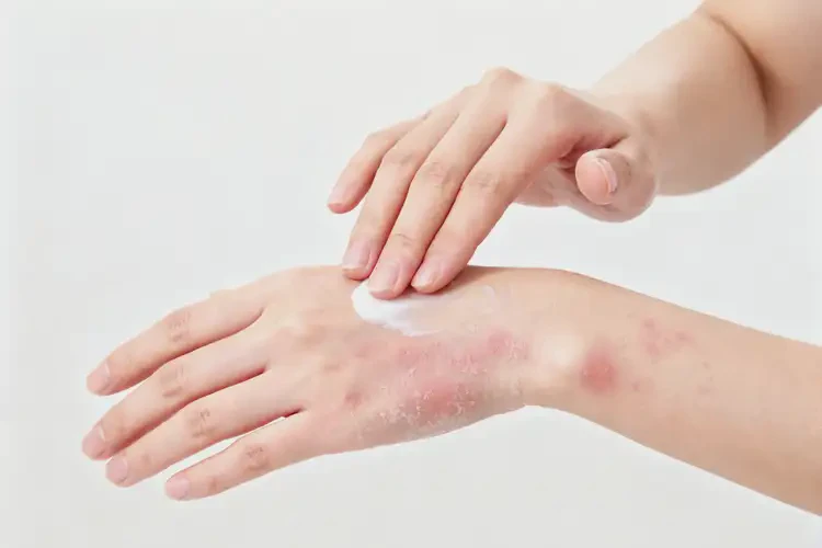 女生手上容易長(zhǎng)濕疹不管它會(huì)自己自愈嗎(圖2)
