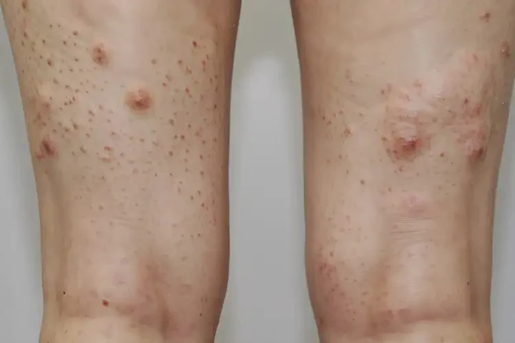 女性大腿起濕疹能徹底自愈嗎(圖4)